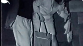 黑暗的街道晚性的一部分