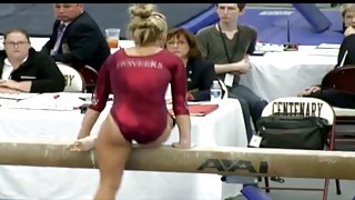 Whooty体操运动员pawg屁股妈呀!! -ameman