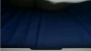 黑19岁的女孩显示猫在开始的