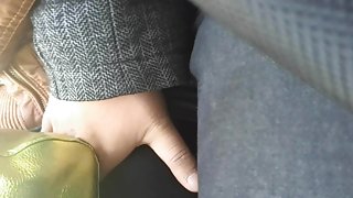 摸女人的腿上坐巴士(第2部分)