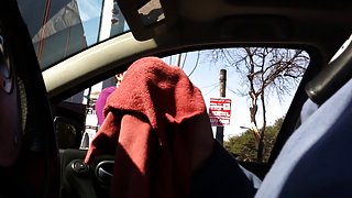 双闪烁在车上6