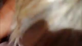 金发碧眼的成熟吸良好，并得到一个面