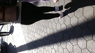 墨西哥的白色内裤看到通过紧身裤2